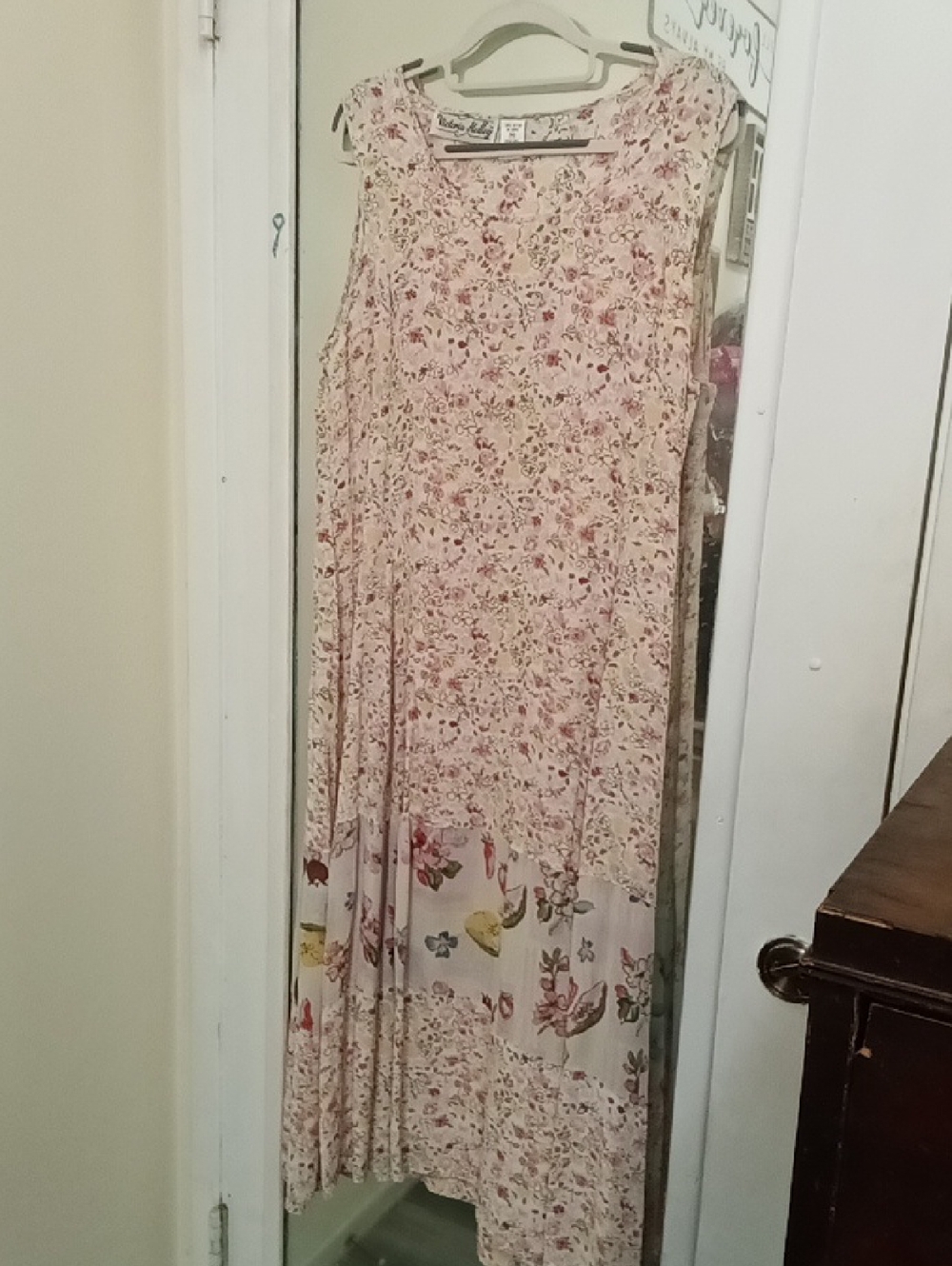 VICTORIA HOLLEY Floral Pink Maxi DRESS - Lucky Brand